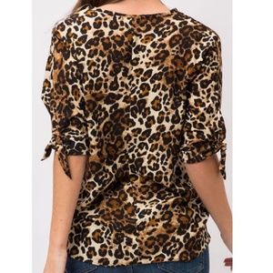 Tops - Animal Print Top Tops - Animal Print Top
